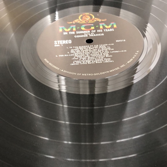 Connie Francis In The Summer Of His Years Vinyl Lp '63 - Picture 4 of 9